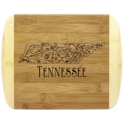 Totally Bamboo A Slice of Life 11 in. L X 8.75 in. W X 0.5 in. Bamboo Cutting Board