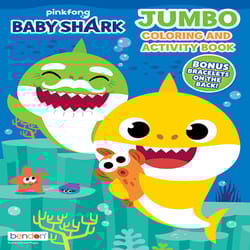 Bendon Baby Shark Coloring and Activity Book Multicolored