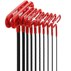 Eklind 3/32 to 3/8 in. SAE T-Handle Hex Key Set 10 pc