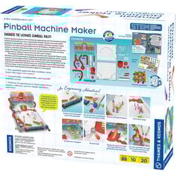 Thames & Kosmos Gumball Rally Pinball Machine Maker Multicolored