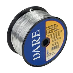 Dare Electric-Powered Electric Fence Wire 1320 ft. Silver