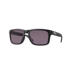 Oakley Holbrook Unisex Matte Black Frame Gray Lens Sunglasses