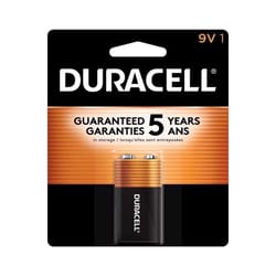 Duracell Coppertop 9-Volt Alkaline Batteries 1 pk Carded