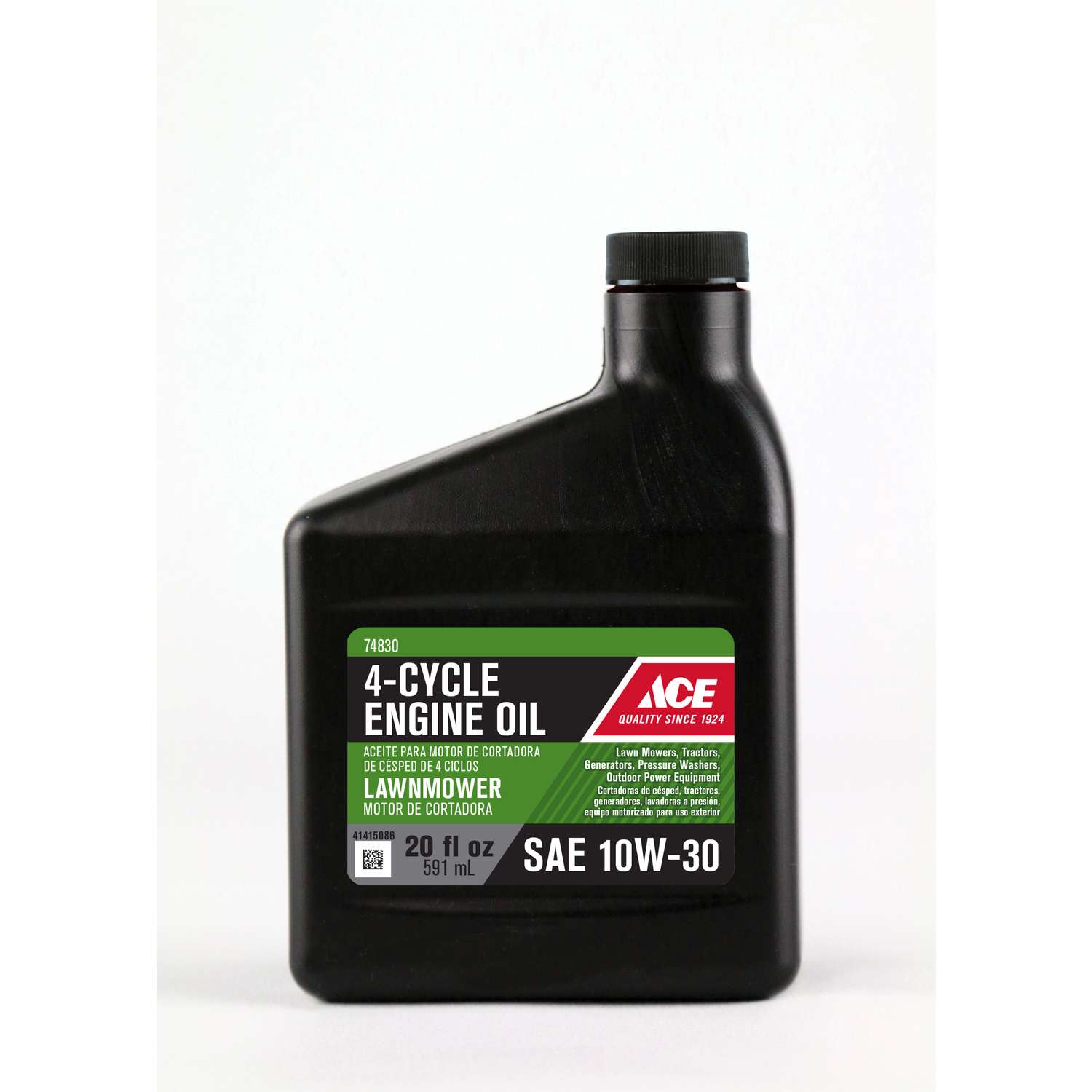  Ace  10W 30 4 Cycle Engine Motor  Oil 20 oz Ace  Hardware 