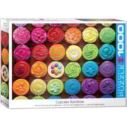 Eurographics Cupcake Rainbow Jigsaw Puzzles Multicolored 1000 pc