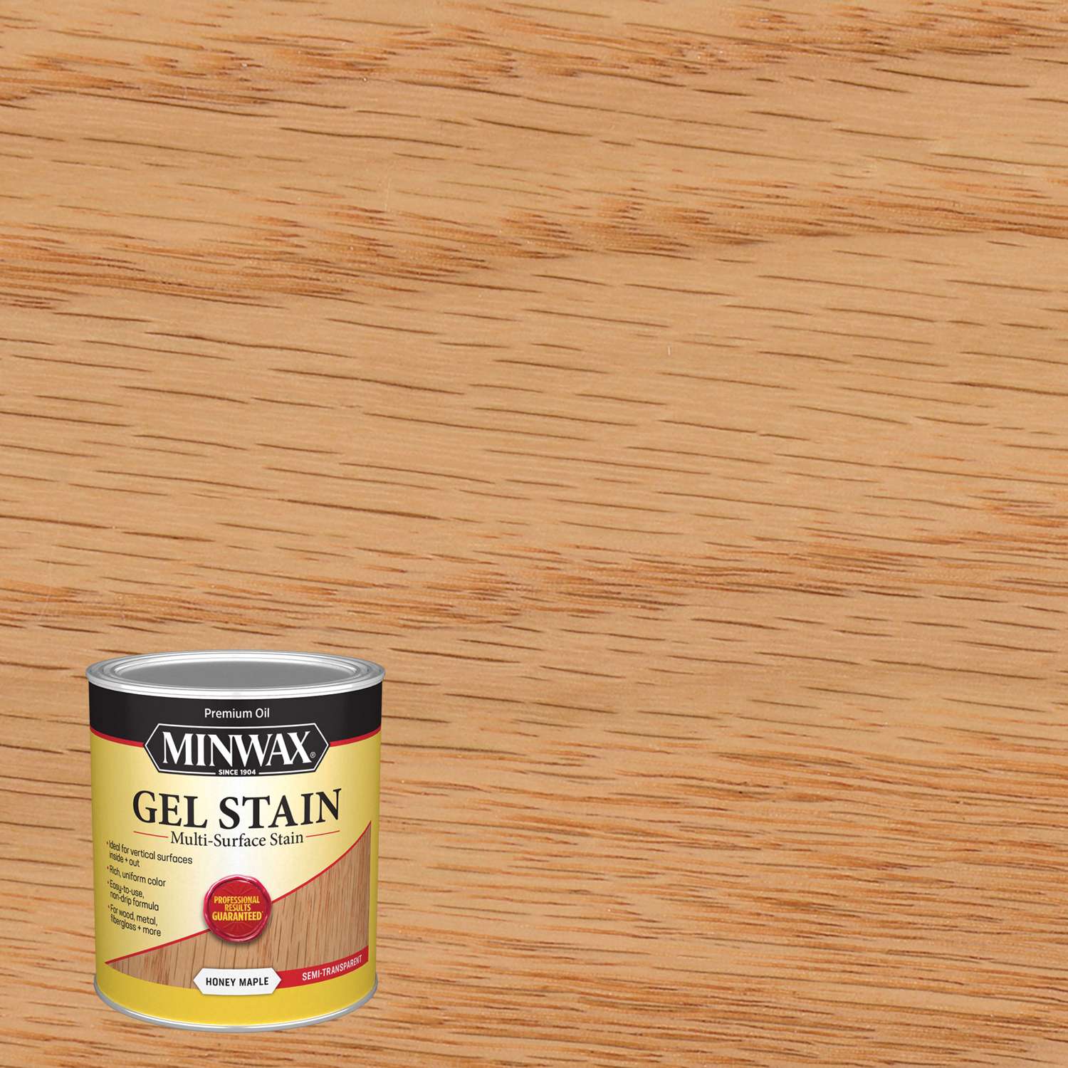Minwax Gel Stain Semi-Transparent Honey Maple Oil-Based Gel Stain 1 qt -  Ace Hardware