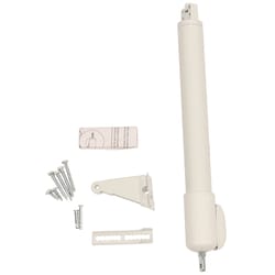 Larson Standard Duty White Aluminum Pneumatic Door Closer