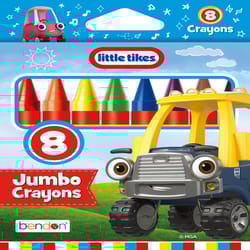 Bendon MGA Washable Assorted Color Crayons 8 pk