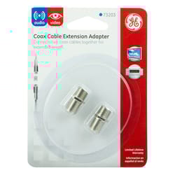 GE F-Connector F Extension Adapter 2 pk