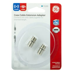 GE F-Connector F Extension Adapter 2 pk