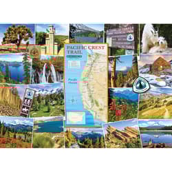 Eurographics Pacific Crest Trail - Globetrotter Jigsaw Puzzle Multicolored 1000 pc
