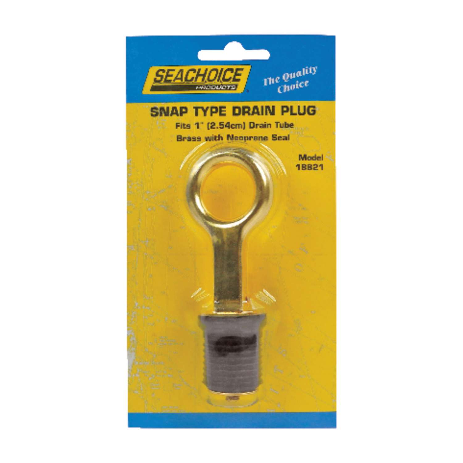 Seachoice Brass 6.5 in. L x 1 in. W Drain Plug Ace Hardware