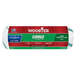 Wooster Cirrus Yarn 9 in. W X 1/2 in. Regular Paint Roller Cover 1 pk