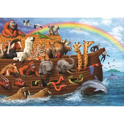 Cobble Hill Voyage of the Ark Tray Puzzle Multicolored 35 pc