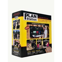 Plan Station 24 in. L X 48 in. W X 24 in. H Workstation