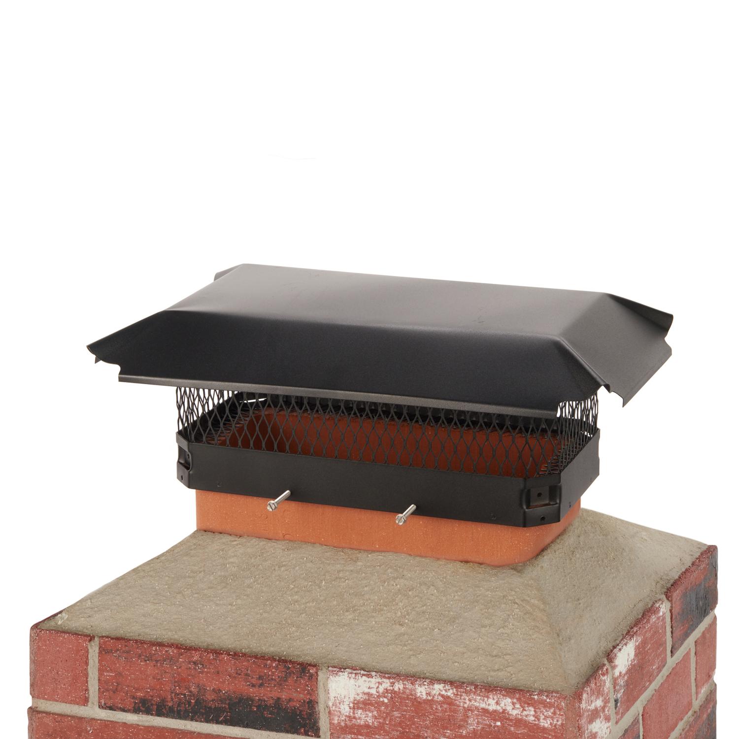 HY-C Draft King various in. Powder Coated Steel Chimney Cap Uae Electronic uaeelectronic.com