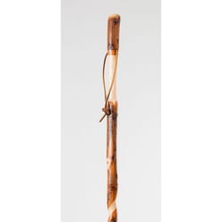 Brazos Walking Sticks 48 in. Brown Hickory Walking Stick Cane