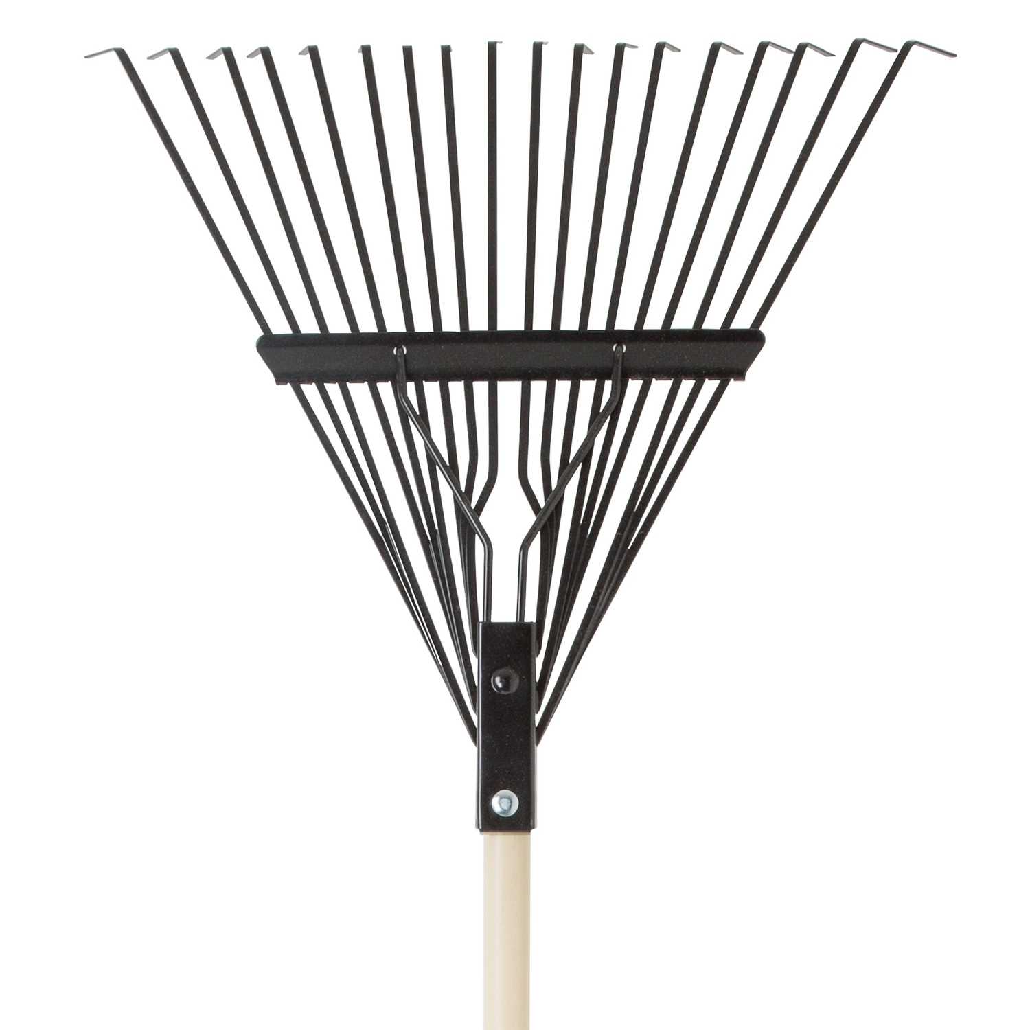 Truper 59 in. L x 18 in. W Steel Rake Wood Ace Hardware
