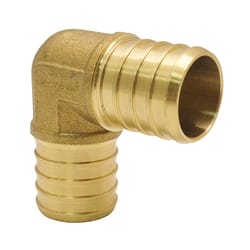 Apollo 1 in. PEX Barb in to X 1 in. D Barb Brass 90 Degree Elbow
