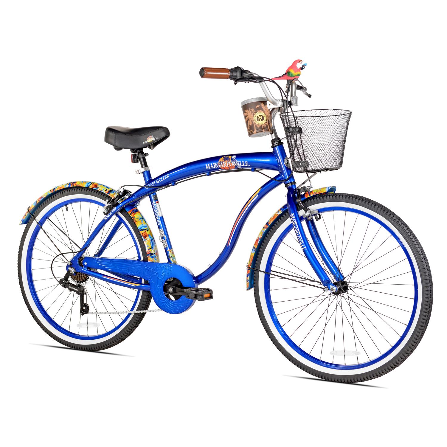 Margaritaville Coast Is Clear Men 26 in. D Cruiser Bicycle