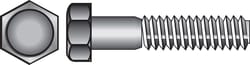 HILLMAN 1/2 in. D X 5-1/2 in. L Zinc Plated Steel Hex Bolt 25 pk