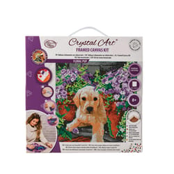 Crystal Art Craft Buddy Framed Canvas Kit Multicolored