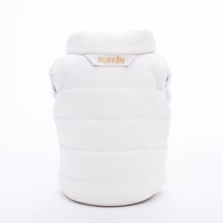 Puffin Drinkwear 12 oz White Polyester Bottle Holder