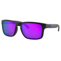Oakley Holbrook Unisex Black Frame Purple Lens Sunglasses