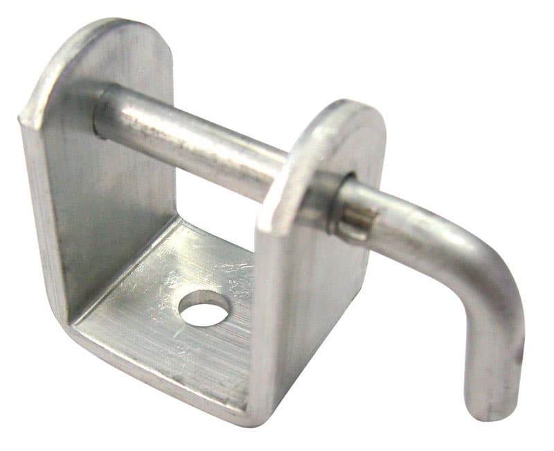 Barton Kramer Mill Aluminum Bracket 1.25 in. H X 1-1/8 in. W X 2-5/16 in. L 1 pk
