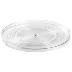 iDesign Linus 1.75 in. H X 2 in. W X 9 in. D Plastic Turntable Divider