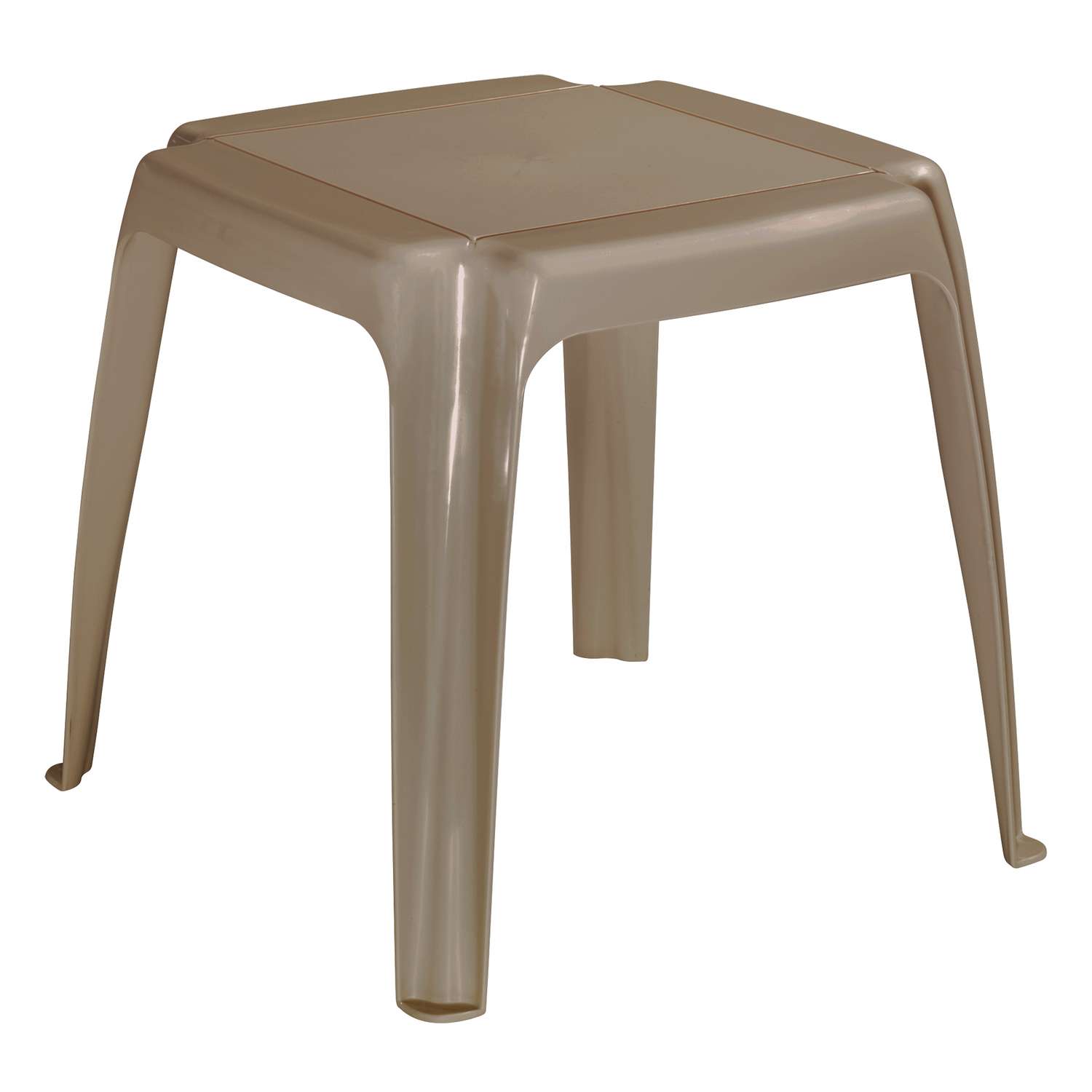 Adams Square Portobello Polypropylene Stackable Side Table Ace Hardware