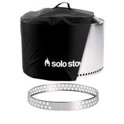 Solo Stove Canyon 30 in. W Stainless Steel Round Multi-Fuel Fire Pit with Stand