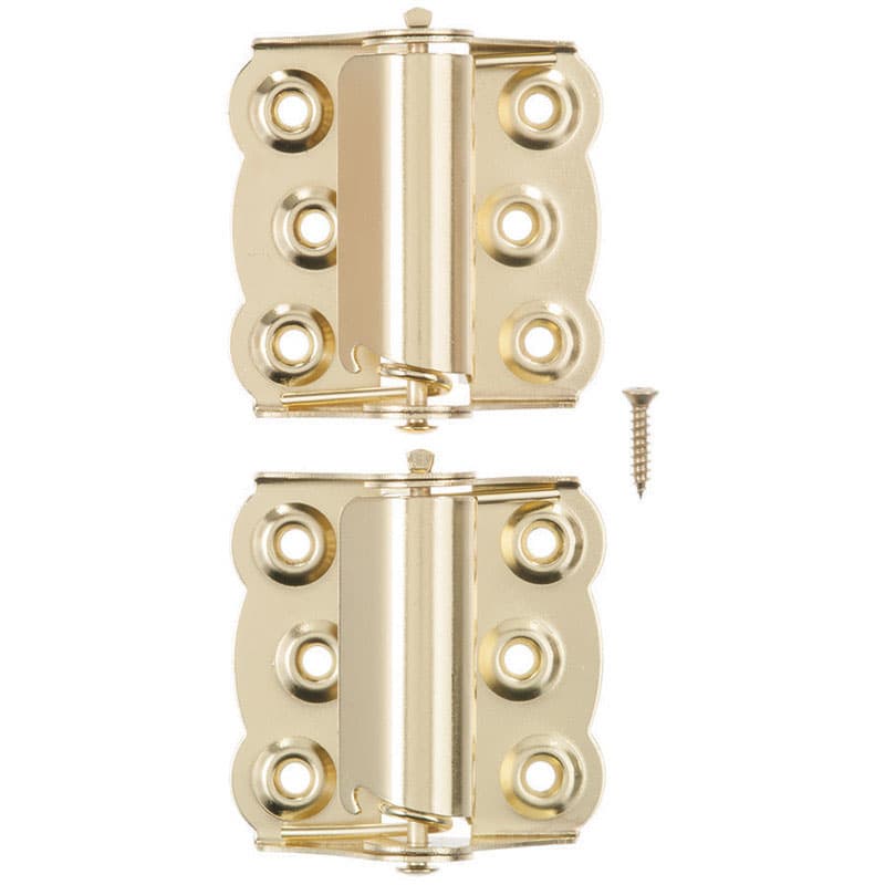 Ace 2-3/4 in. L Bright Brass Screen/Storm Self Closing Hinge 2 pk - 01-3850-105 - Hardware Accessories  sku 01-3850-105