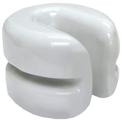 Zareba U-Shape Corner/End Ceramic Insulator White