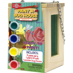 T.S. Shure Paint A Bug House Kit Wood 6 pc