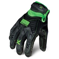 Ironclad Motor Impact Exo Men's Indoor/Outdoor Impact Impact Gloves Black XL 1 pk