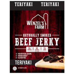 Wenzel's Farm Teriyaki Beef Jerky 3 oz Packet