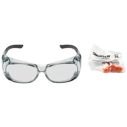 Champion Black/Clear Plastic Eye Protection 2.25 in.