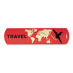 Kikkerland Red Luggage Tag