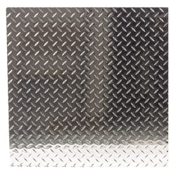 Boltmaster 24 in. W X 24 in. L Bright Aluminum Diamond Tread Plate Boltmaster 24 in. W X 24 in. L Bright Aluminum Diamond Tread Plate