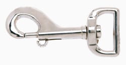 Campbell 1 in. D X 3-3/16 in. L Zinc-Plated Zinc Bolt Snap 80 lb