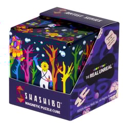 Shashibo Meow Wolf Glowquarium Magnetic Puzzle Cube Multicolored 12 pc