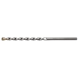 Century Drill & Tool Sonic 1/4 in. X 6 in. L Carbide Tipped Masonry Drill Bit Round Shank 1 pc