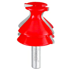 Freud 1-3/4 in. D X 1-3/4 in. X 3 in. L Carbide Base and Cape Router Bit