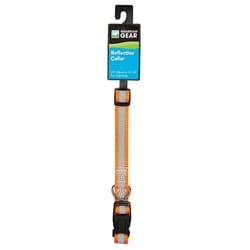 Boss Pet Guardian Gear Orange Nylon Dog Collar Large