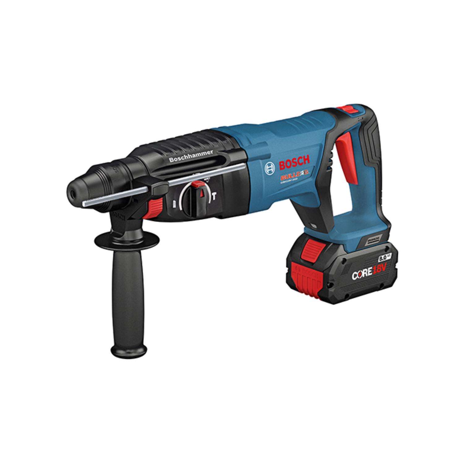 18V Cordless SDS-Plus Hammer Drill with An Accessory in A Kit Box (Without Battery)