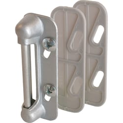 Prime-Line 2-5/8 in. L Silver Aluminum Screen/Storm Door Strike 1 pc