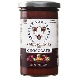 Savannah Bee Company Chocolate Whipped Honey 12 oz Jar