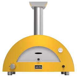 Alfa Moderno 2 37 in. Natural Gas/Wood Pizza Oven Fire Yellow