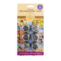 Mrs. Anderson's Stainless Steel Russian Decor Tip